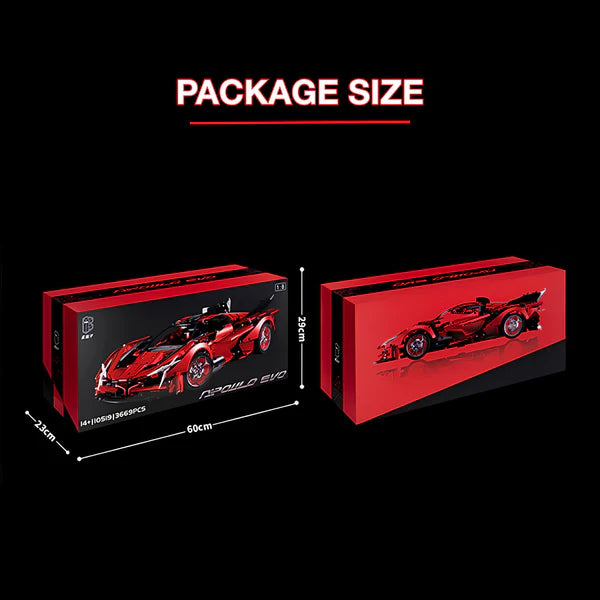 1:8 Ferrari FXX-K / 3669-części