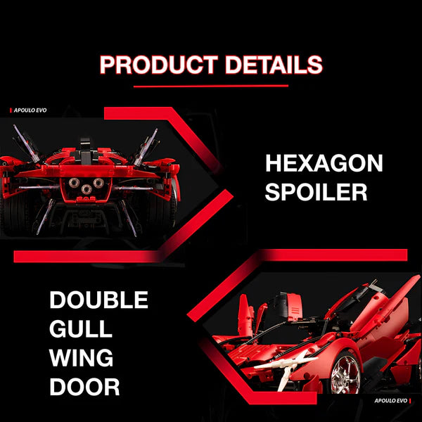 1:8 Ferrari FXX-K / 3669-części