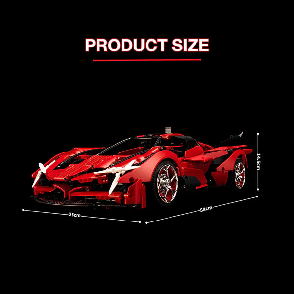 1:8 Ferrari FXX-K / 3669-części